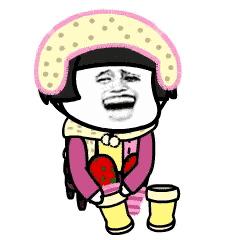蘑菇头天冷多穿衣服系列微信动态表情包