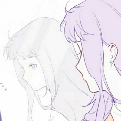 丧气伤感风格的微信二次元女生头像