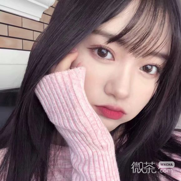 文艺长发高颜值女生头像