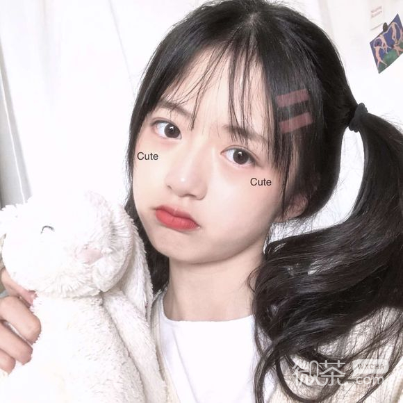 深沉可爱时尚女生头像