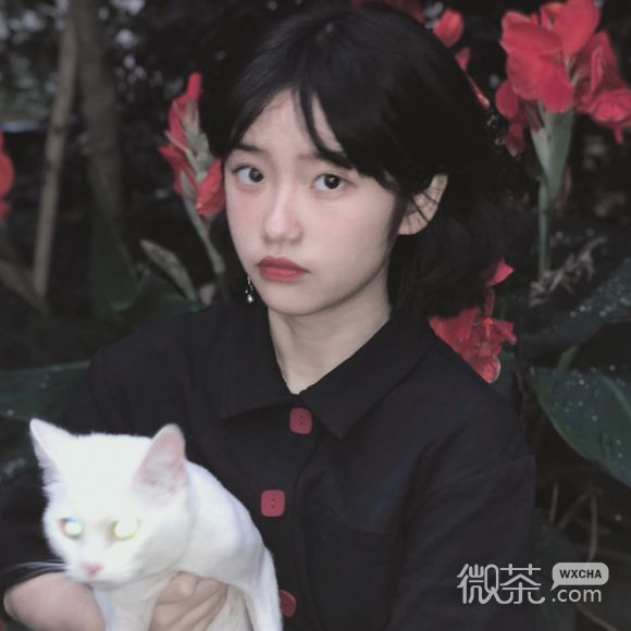 深沉可爱时尚女生头像