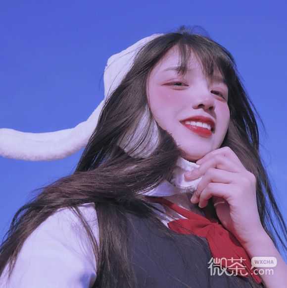 深沉可爱时尚女生头像