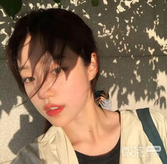 高颜值迷人微信女生头像