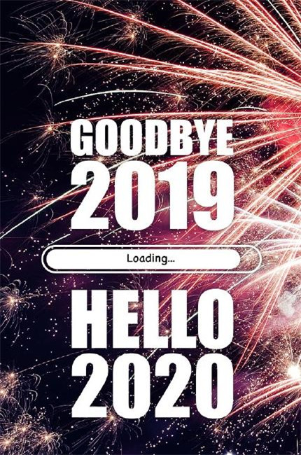 再见2019你好2020微信唯美意境图片