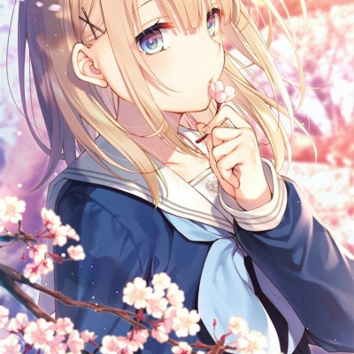 可爱软萌的微信二次元小清新女生头像