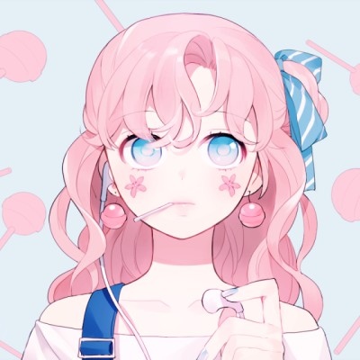 可爱软萌的微信二次元小清新女生头像