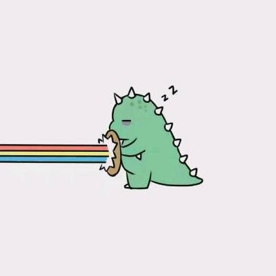 一对两张的微信可爱搞怪情侣头像
