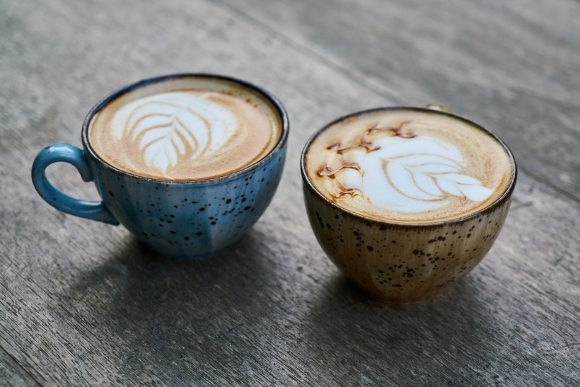 创意十足的微信咖啡拉花图片