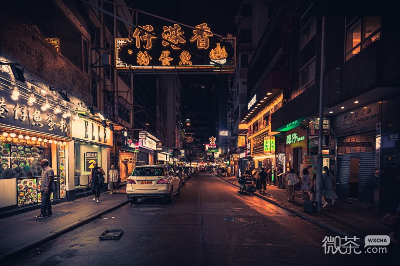 好看的微信香港城市意境摄影图片