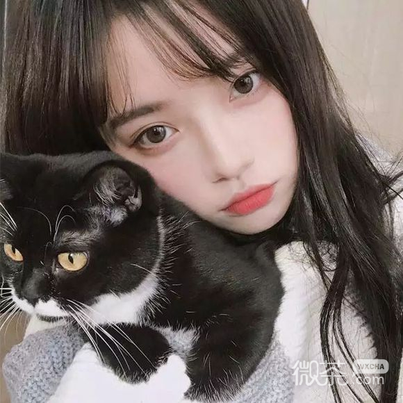 微信纯洁时尚女生头像