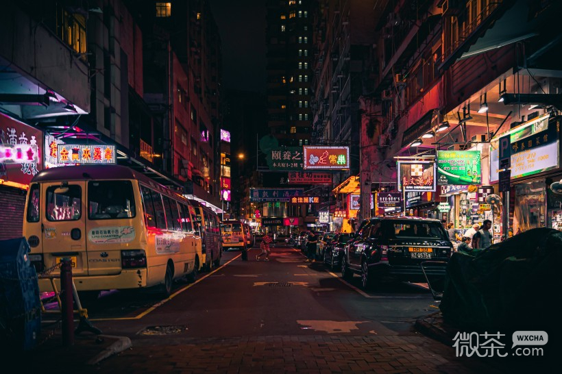 好看的微信香港城市意境摄影图片