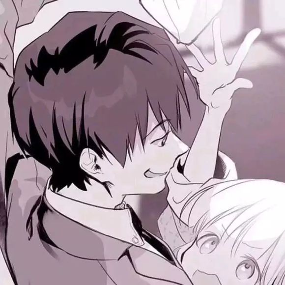 可爱萌娃情侣头像