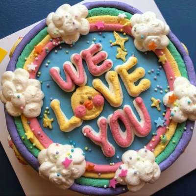 个性好看的微信彩色蛋糕头像合集