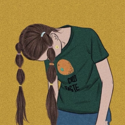 潮流嘻哈风格的微信手绘情侣头像