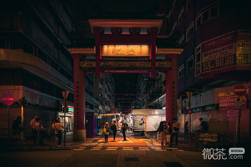 好看的微信香港城市意境摄影图片