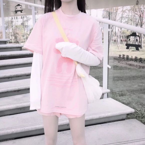 小清新粉嫩女生头像