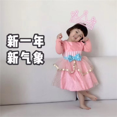 跨年专用的微信恶搞带字表情包