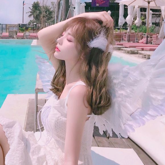 小清新粉嫩女生头像