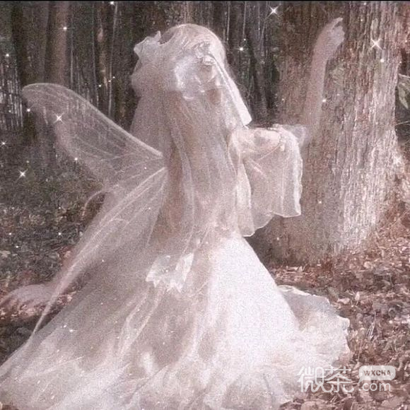 复古文艺长发女生头像