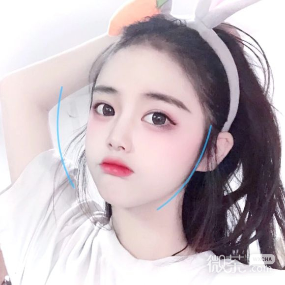 复古文艺长发女生头像