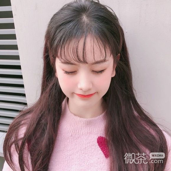 伤感长发佛系女生头像
