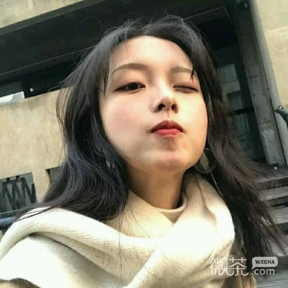 高颜值深沉网红女生头像