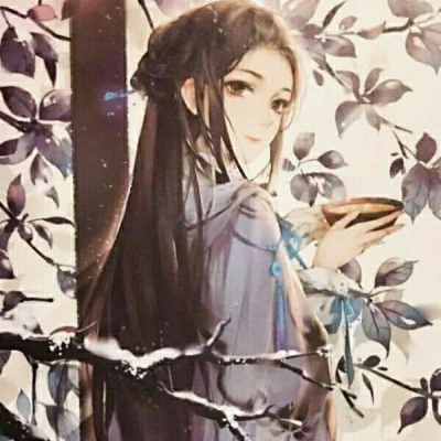 唯美意境的微信古风二次元女生头像