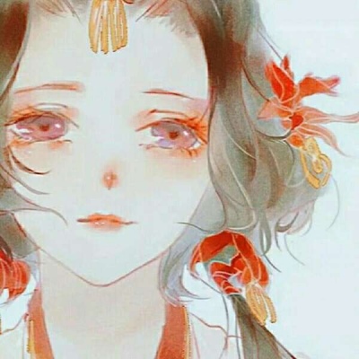 唯美意境的微信古风二次元女生头像