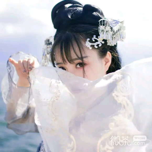 纯洁小清新文艺古风女生头像
