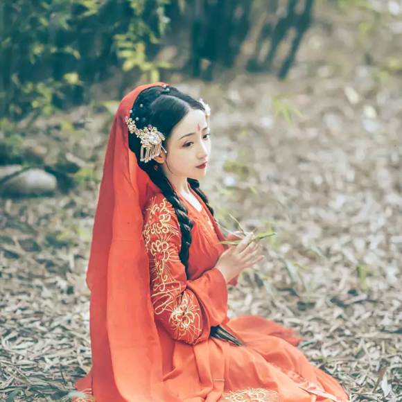 纯洁小清新文艺古风女生头像