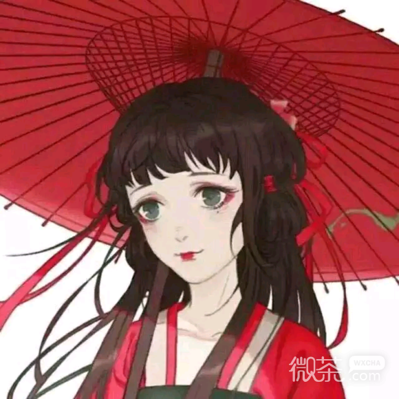 纯洁小清新文艺古风女生头像