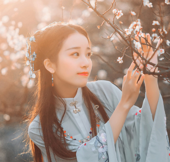 纯洁小清新文艺古风女生头像