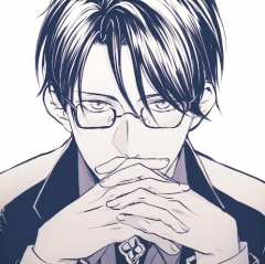 冷酷帅气二次元男生头像