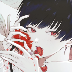 冷酷帅气二次元男生头像