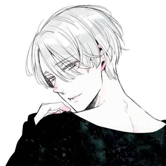 冷酷帅气二次元男生头像