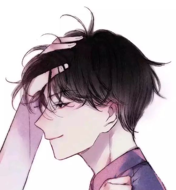 冷酷帅气二次元男生头像