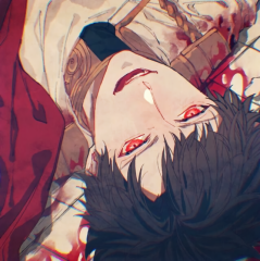 冷酷帅气二次元男生头像