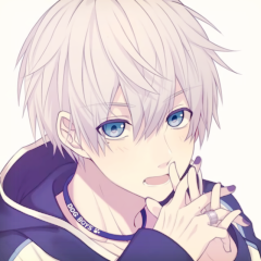 冷酷帅气二次元男生头像