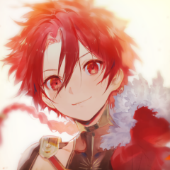 冷酷帅气二次元男生头像