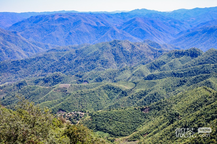 连绵起伏的山川微信唯美摄影图片