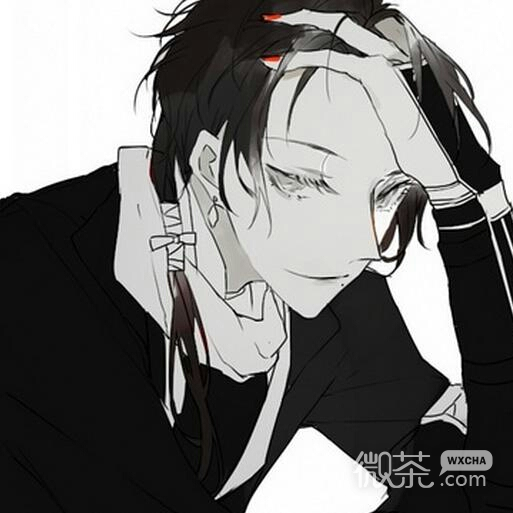 冷酷二次元男生头像