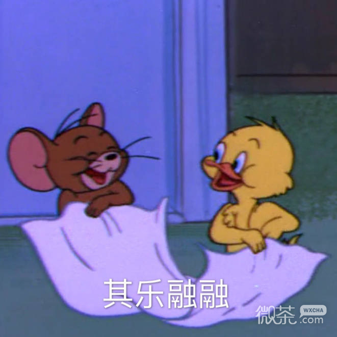沙雕又搞笑的微信猫和老鼠表情包
