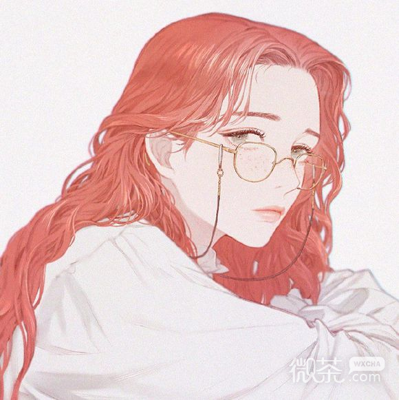 可爱粉色萝莉二次元女生头像