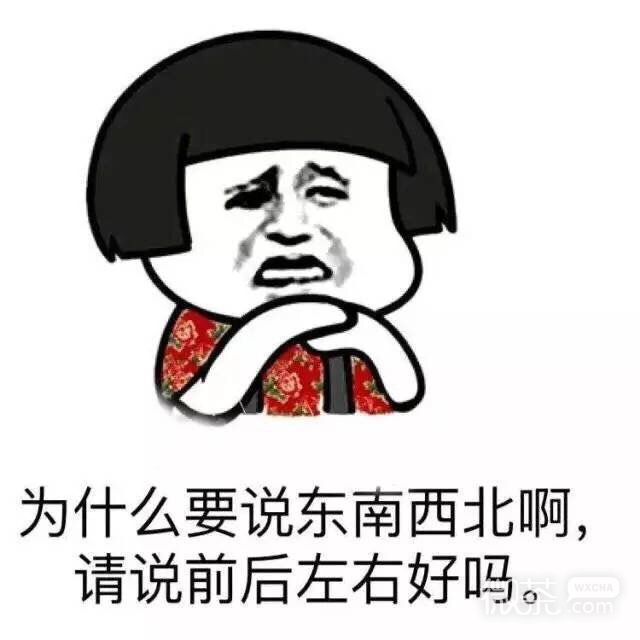 路痴专用的微信蘑菇头带字表情包
