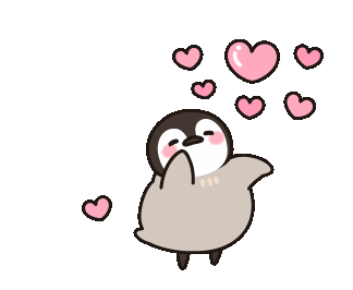 可爱萌萌哒的微信动态小企鹅表情包