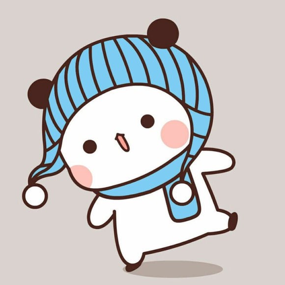 可爱萌萌哒的一二熊猫微信GIF动态表情包