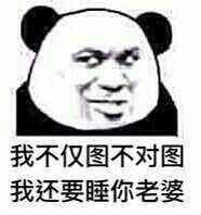 快乐熊猫头恶搞斗图表情包