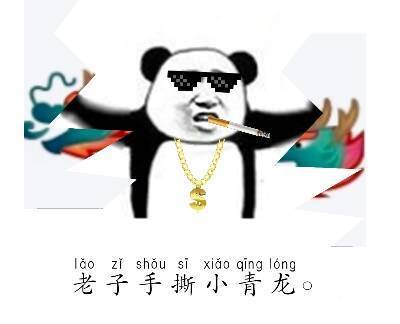 熊猫头快乐恶搞斗图表情包