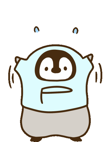 俏皮可爱的小企鹅微信动态表情包