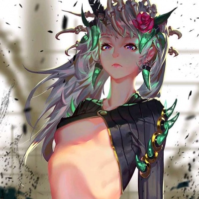 唯美好看的微信二次元女生头像